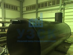 Резервуар горизонтальный стальной наземный в Южно-Сахалинске