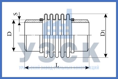 Чертёж компенсатора ОПН в Южно-Сахалинске