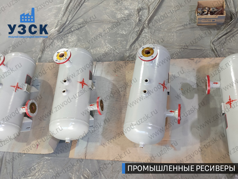 фотография емкостных ресиверов газа Южно-Сахалинск