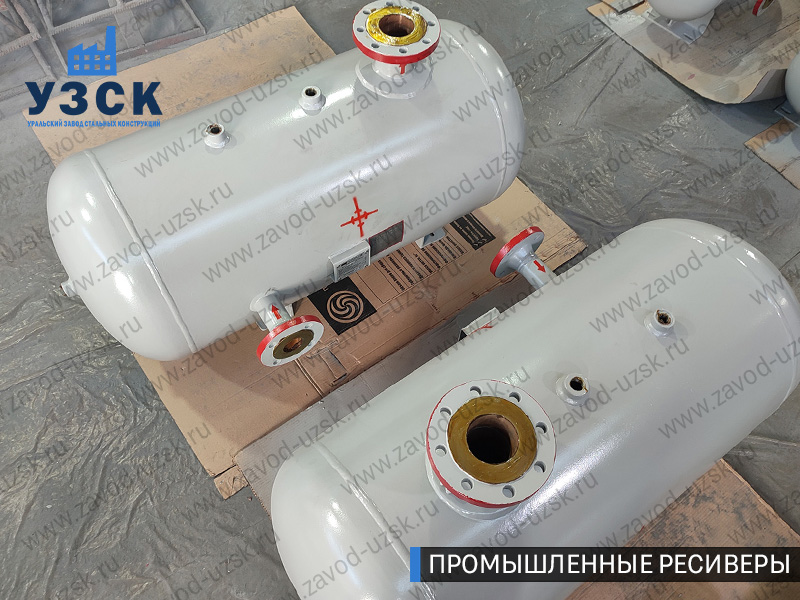 фотография промышленных ресиверовдля газа Южно-Сахалинск